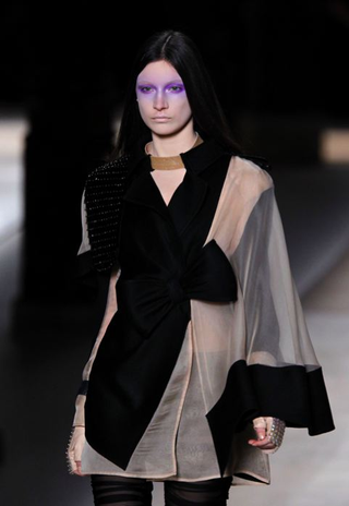 Illustration for article titled Valentino's Fugly Patchwork Technicolor Mess